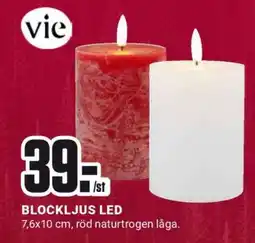 ÖoB BLOCKLJUS LED erbjuda