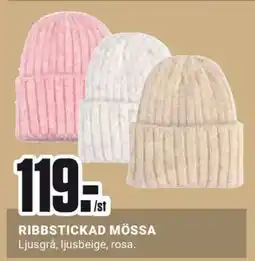 ÖoB RIBBSTICKAD MÖSSA erbjuda