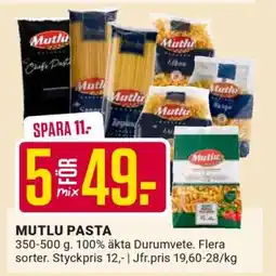 ÖoB Mutlu Pasta erbjuda