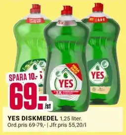 ÖoB YES DISKMEDEL erbjuda
