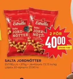 Willys Salta Jordnötter erbjuda