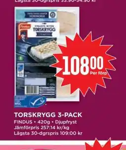 Willys TORSKRYGG 3-PACK erbjuda