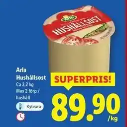 Lidl ARLA Hushållsost erbjuda