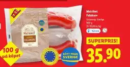 Lidl MATRIKET Falukorv erbjuda