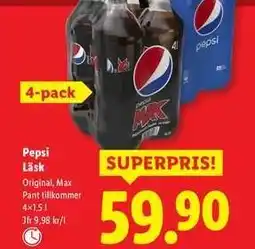 Lidl PEPSI LÄSK erbjuda