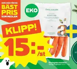 Stora Coop Ekologiska Morötter erbjuda