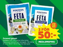 Stora Coop Fetaost/Getost erbjuda