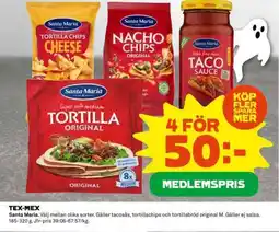 Coop SANTA MARIA TEX MEX erbjuda