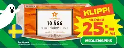Stora Coop Ägg 10-pack erbjuda