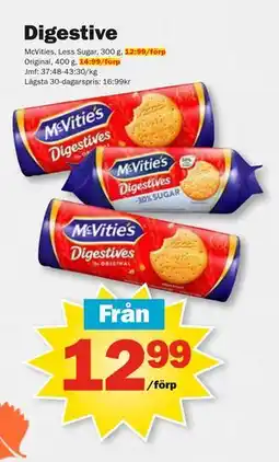 Pekås Digestive erbjuda