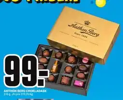 ÖoB ANTHON BERG CHOKLADASK, SEK 99 erbjuda