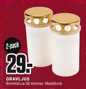 ÖoB GRAVLJUS, SEK 29 erbjuda