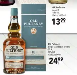 Citti Old Pulteney, EUR 24.99 erbjuda
