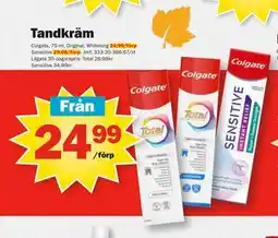 Pekås Tandkräm erbjuda