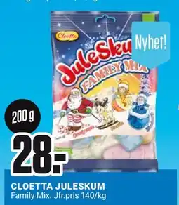 ÖoB CLOETTA JULESKUM, SEK 28 erbjuda