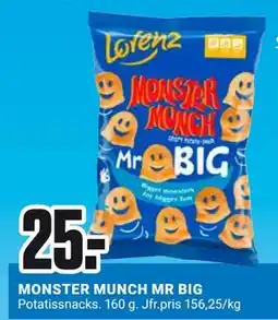 ÖoB MONSTER MUNCH MR BIG, SEK 25 erbjuda