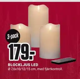 ÖoB BLOCKLJUS LED, SEK 179 erbjuda