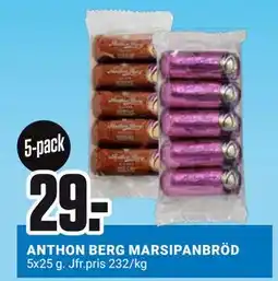 ÖoB ANTHON BERG MARSIPANBRÖD, SEK 29 erbjuda