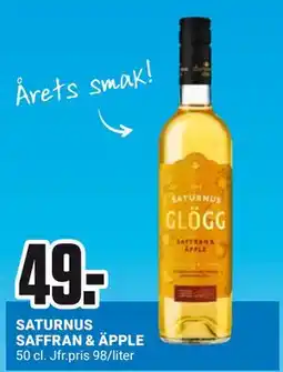 ÖoB SATURNUS SAFFRAN & ÄPPLE, SEK 49 erbjuda