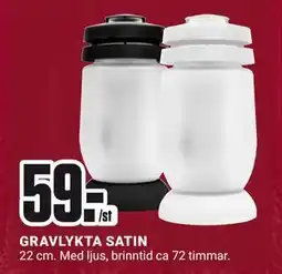 ÖoB GRAVLYKTA SATIN, SEK 59 erbjuda