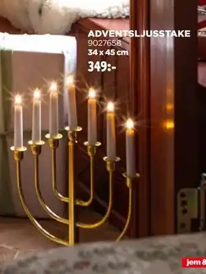 Jem&Fix ADVENTSLJUSSTAKE, SEK 349 erbjuda