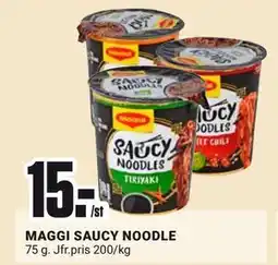 ÖoB MAGGI SAUCY NOODLE, SEK 15 erbjuda