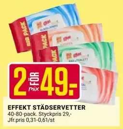 ÖoB EFFEKT STÄDSERVETTER, SEK 49 erbjuda