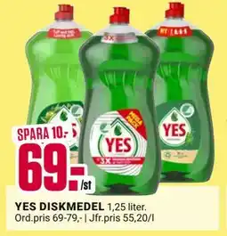 ÖoB YES DISKMEDEL, SEK 69 erbjuda