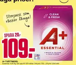 ÖoB A+ TVÄTTMEDEL, SEK 109 erbjuda