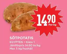 Willys Hemma SÖTPOTATIS, SEK 14.9 erbjuda