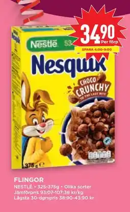 Willys Hemma FLINGOR, SEK 34.9 erbjuda