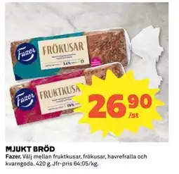 Coop Daglivs MJUKT BRÖD, SEK 26.9 erbjuda