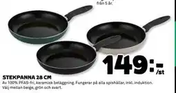 Coop Daglivs STEKPANNA 28 CM, SEK 149 erbjuda