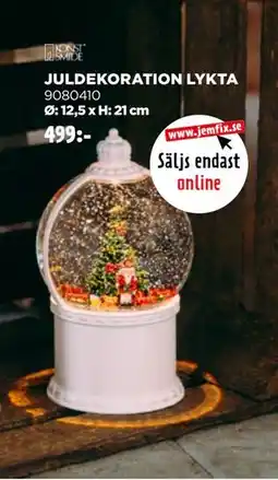 Jem&Fix JULDEKORATION LYKTA, SEK 499 erbjuda