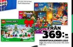 Coop Daglivs ADVENTSKALENDER LEGO erbjuda