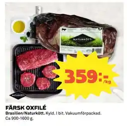Coop Daglivs FÄRSK OXFILÉ, SEK 359 erbjuda