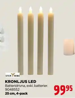 Jem&Fix KRONLJUS LED, SEK 99.95 erbjuda