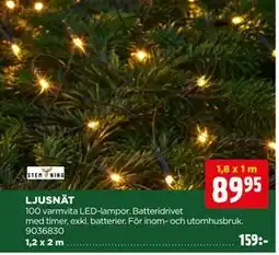 Jem&Fix LJUSNÄT erbjuda