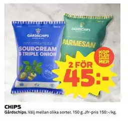 Coop Daglivs CHIPS, SEK 45 erbjuda