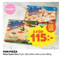 Coop Daglivs PAN PIZZA, SEK 115 erbjuda