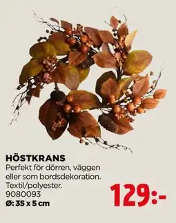 Jem&Fix HÖSTKRANS, SEK 129 erbjuda