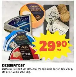 Coop Daglivs DESSERTOST, SEK 29.9 erbjuda