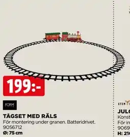 Jem&Fix TÅGSET MED RÄLS, SEK 199 erbjuda