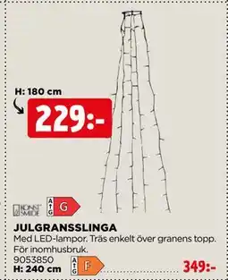 Jem&Fix JULGRANSSLINGA erbjuda