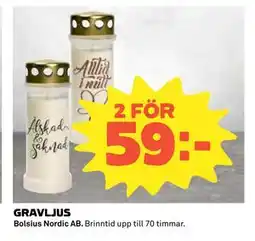Coop Daglivs GRAVLJUS, SEK 59 erbjuda