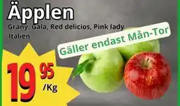Supergrossen Äpplen, SEK 19.95 erbjuda