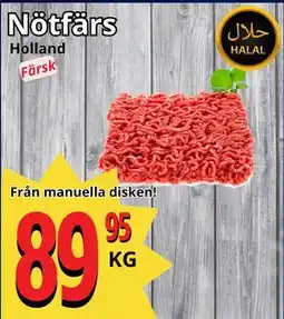 Supergrossen Nötfärs, SEK 89.95 erbjuda