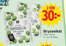 Matöppet Brysselkål, SEK 30 erbjuda