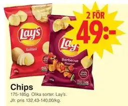 Matöppet Chips, SEK 49 erbjuda