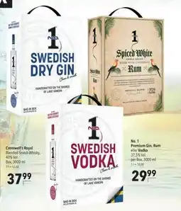 Citti No. 1 Premium Gin, Rum eller Vodka, EUR 29.99 erbjuda